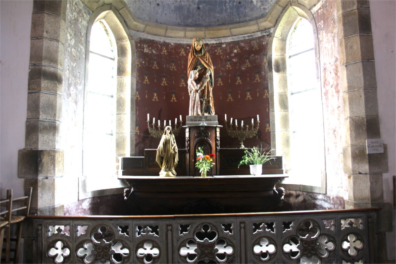 L'glise du Vieux-March (Bretagne).