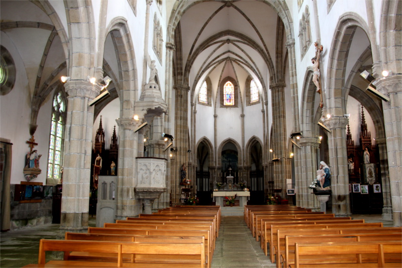 L'glise du Vieux-March (Bretagne).