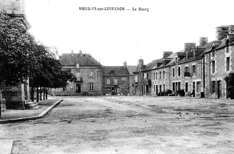 Ville de Vieux-Vy-sur-Couesnon (Bretagne).