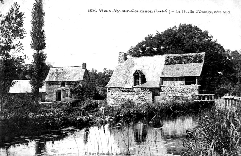 Moulin de Vieux-Vy-sur-Couesnon (Bretagne).