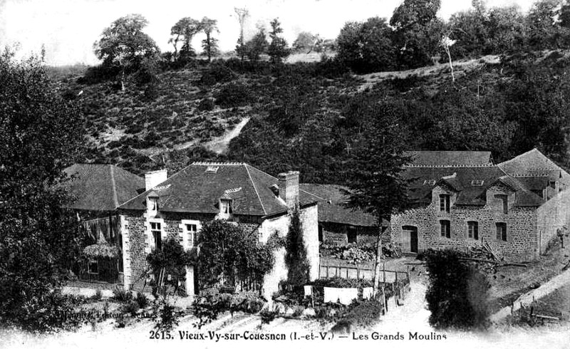 Moulin de Vieux-Vy-sur-Couesnon (Bretagne).