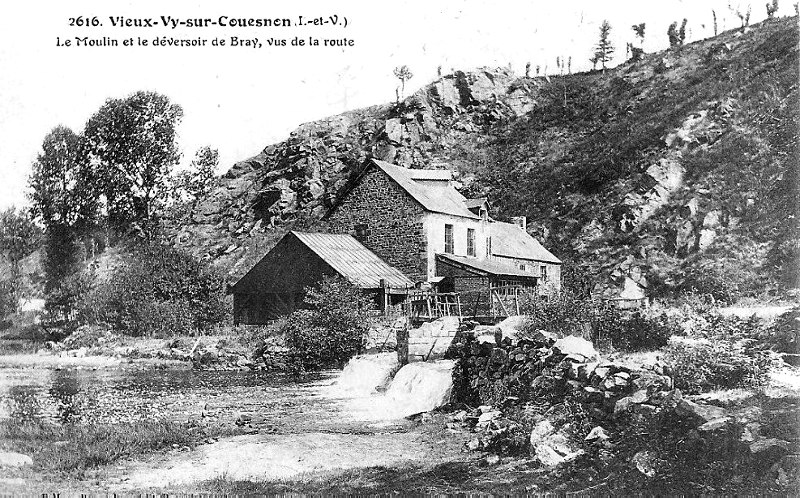 Moulin de Vieux-Vy-sur-Couesnon (Bretagne).