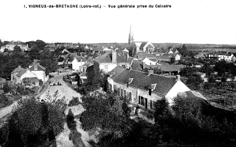 Ville de Vigneux-de-Bretagne (Bretagne).