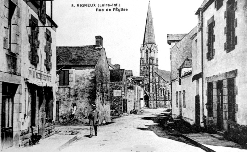 Ville de Vigneux-de-Bretagne (Bretagne).