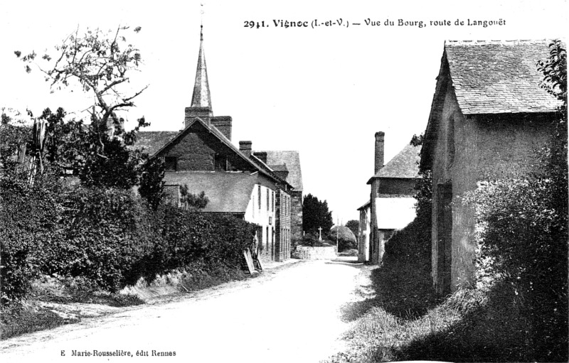 Ville de Vignoc (Bretagne).