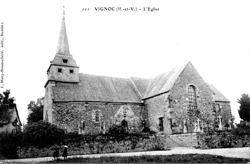 Eglise de Vignoc (Bretagne).