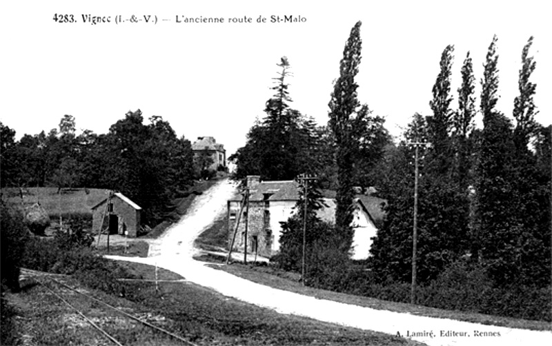 Ville de Vignoc (Bretagne).