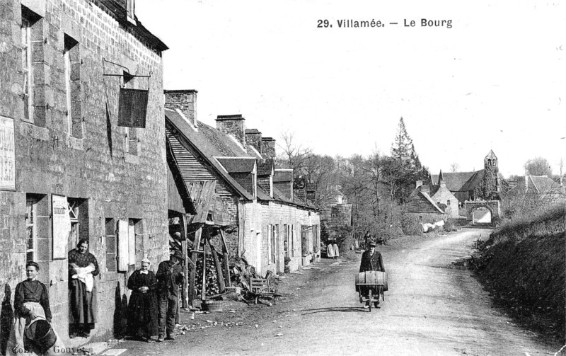 Ville de Villame (Bretagne).