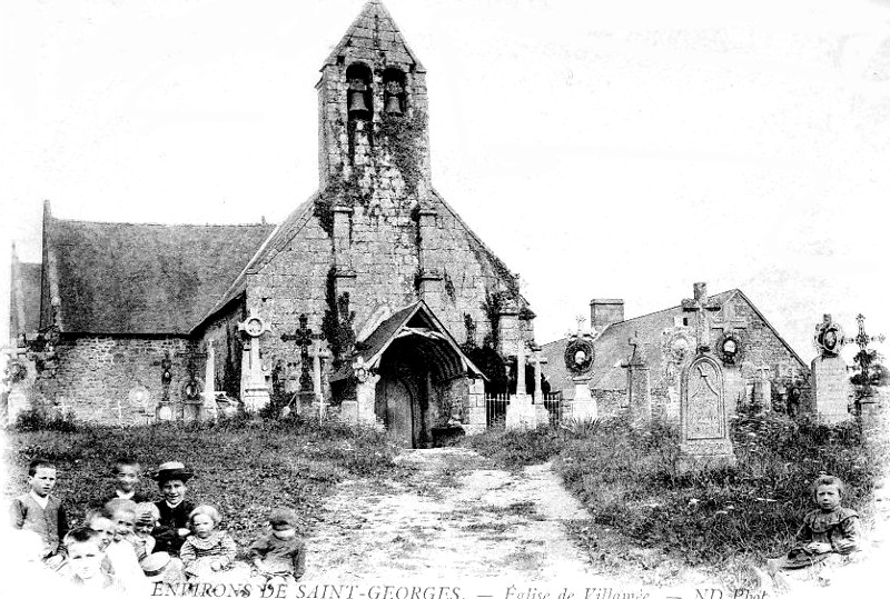 Eglise de Villame (Bretagne).