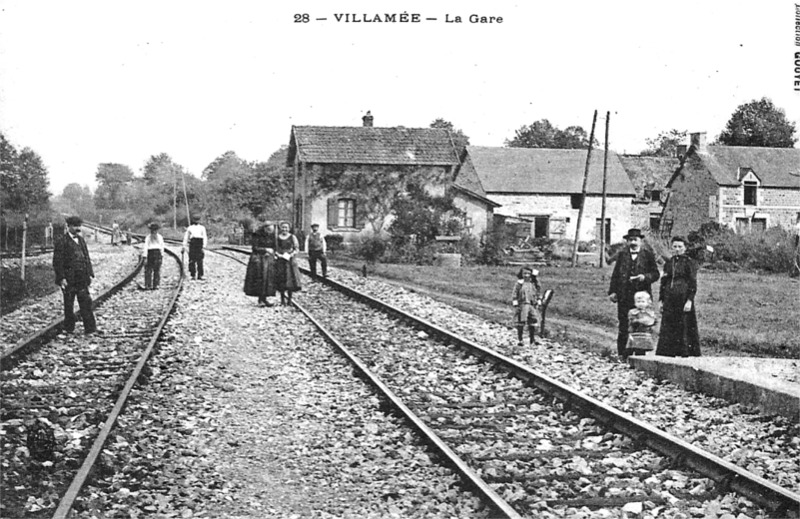 Ville de Villame (Bretagne).