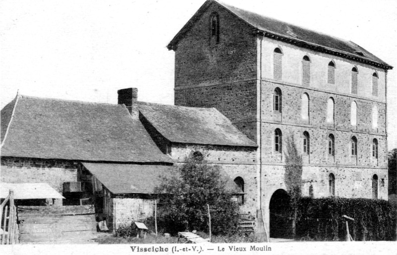 Moulin de Visseiche (Bretagne).
