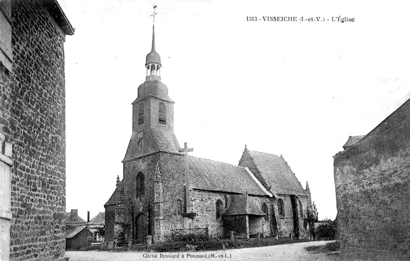 Eglise de Visseiche (Bretagne).