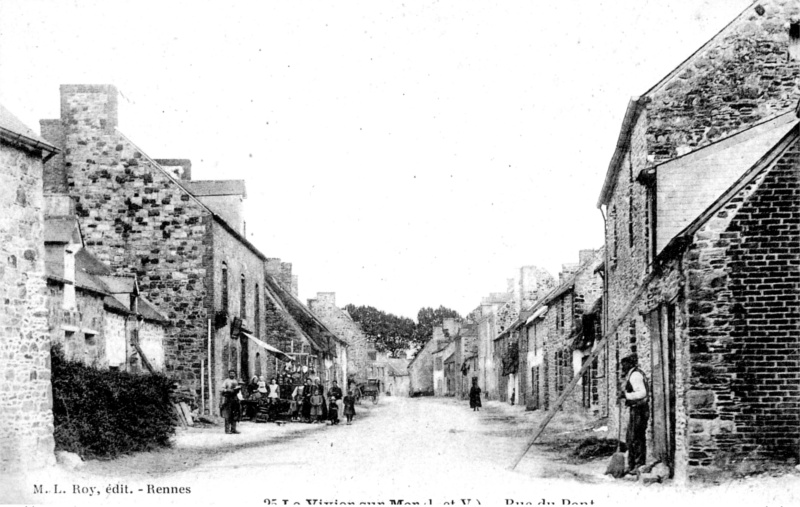 Ville du Vivier-sur-Mer (Bretagne).