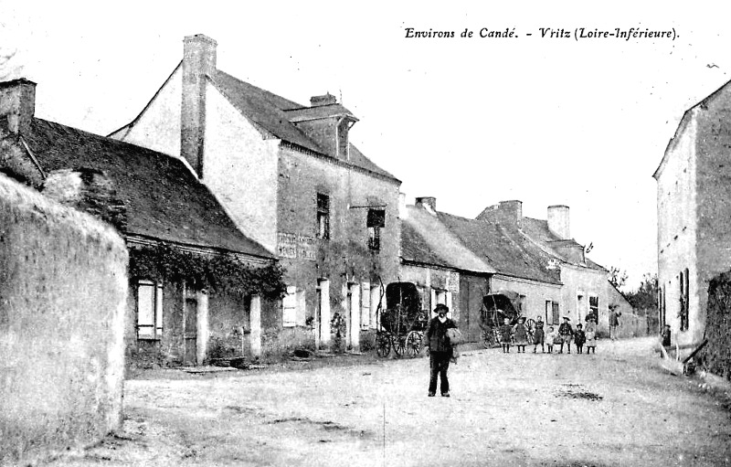 Ville de Vritz (anciennement en Bretagne).