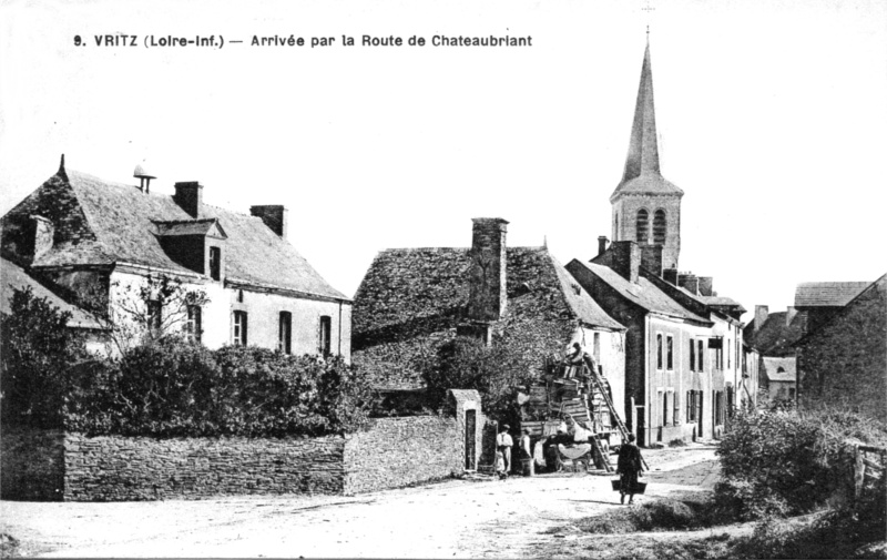 Ville de Vritz (anciennement en Bretagne).