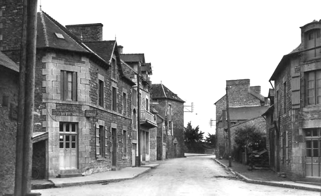 Ville d'Yvignac (Bretagne).