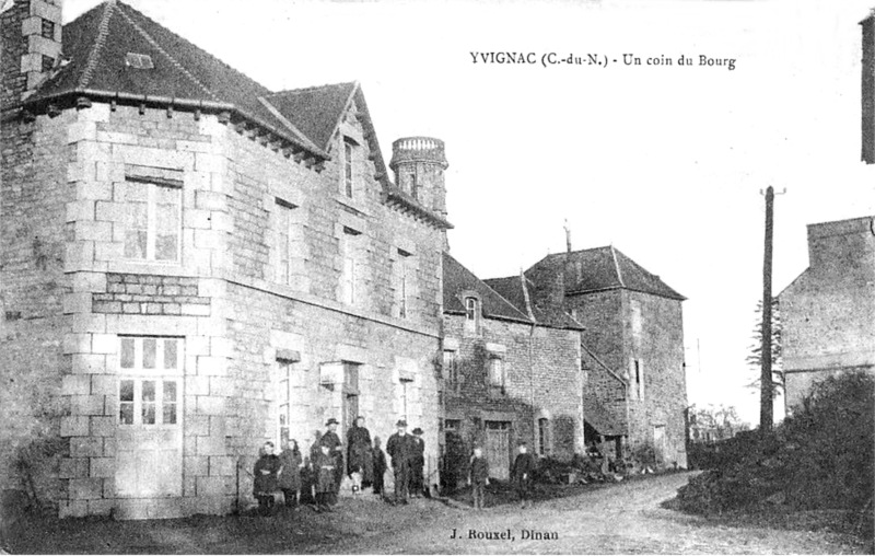 Ville d'Yvignac (Bretagne).